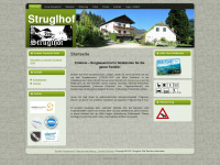 struglhof.at Webseite Vorschau