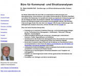 strukturanalyse.de Webseite Vorschau
