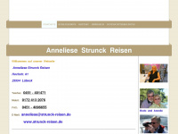strunck-reisen.de Webseite Vorschau