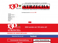 strzecha.at Webseite Vorschau