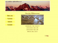 stubaier-alphornblaeser.at Webseite Vorschau