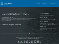 stuck-thoms.de Webseite Vorschau
