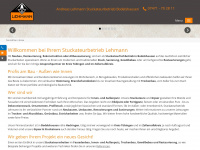 stuckateurbetrieb-lehmann.de Webseite Vorschau