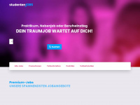 studentenjobs.ch Webseite Vorschau