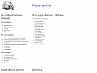 studer-modellbauplaene.ch Webseite Vorschau