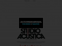 studio-acustica.de Webseite Vorschau