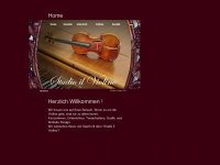 studio-il-violino.de Webseite Vorschau