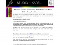 studio-karel.de Webseite Vorschau