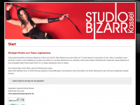 studiobizarr-kassel.de Webseite Vorschau
