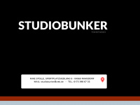 studiobunker.de Webseite Vorschau