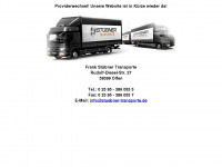 stuebner-transporte.de Webseite Vorschau