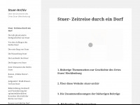 stuer-archiv.de Webseite Vorschau