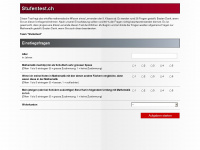 stufentest.ch Webseite Vorschau