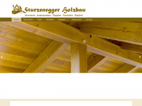 sturzeneggerholzbau.ch Webseite Vorschau