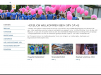 stvgams.ch Webseite Vorschau