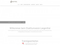 stvlangenthal.ch Webseite Vorschau
