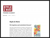 style-more.at Webseite Vorschau