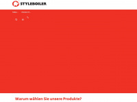 styleboiler.ch Webseite Vorschau