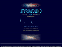 styriasound.at Webseite Vorschau