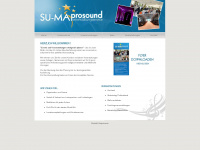 su-ma-prosound.de Webseite Vorschau