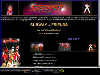 subwayoldieshow.de Webseite Vorschau
