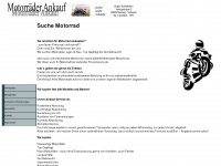 suche-motorrad.de Webseite Vorschau
