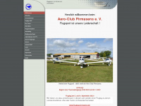 aero-club-pirmasens.de Webseite Vorschau