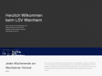 lsv-weinheim.de Webseite Vorschau
