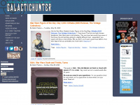 galactichunter.com Webseite Vorschau