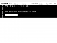 lexus.at Webseite Vorschau