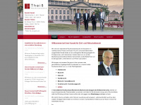 kanzlei-theiss.de Webseite Vorschau