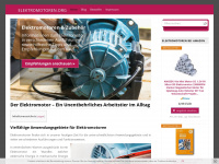 elektromotoren.org Webseite Vorschau