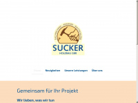 sucker-holzbau.de Webseite Vorschau