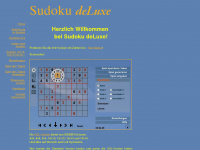sudokudeluxe.de Webseite Vorschau