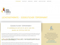 sueddeutscher-toepfermarkt.de Webseite Vorschau