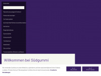 suedgummi.de Webseite Vorschau