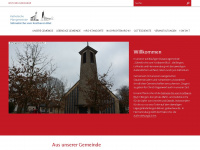 suehnekirche-bergen.de Webseite Vorschau