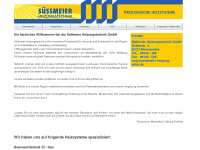 suessmeier-heizung-solar.de Webseite Vorschau