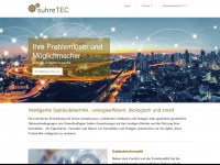 suhretec.ch Webseite Vorschau
