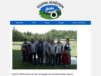 suldtal-schuetzen.ch Webseite Vorschau