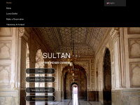 sultanindian.ch Webseite Vorschau