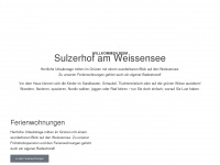 sulzerhof-weissensee.at