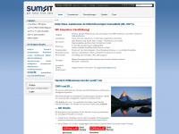 sumit.ch Webseite Vorschau