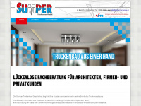 sumper-trockenbau.at Webseite Vorschau