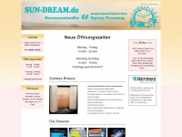 sun-dream.de Webseite Vorschau