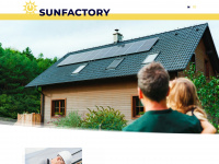 sun-factory.at Webseite Vorschau