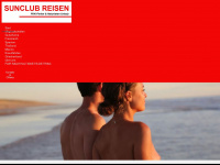 sunclub-reisen.ch Webseite Vorschau