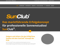 sunclub.de Webseite Vorschau
