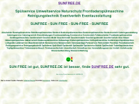 sunfree.de Webseite Vorschau