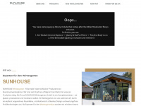 sunhouse.at Webseite Vorschau